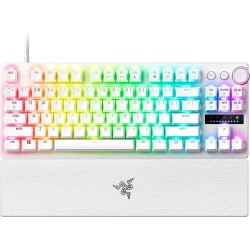 Buy Razer Huntsman V3 Pro - Huntsman V3 Pro - White, 87% TKL, Optical Gen-2, Ana... in Cyprus, Nicosia, Limassol, Larnaka, Pafos