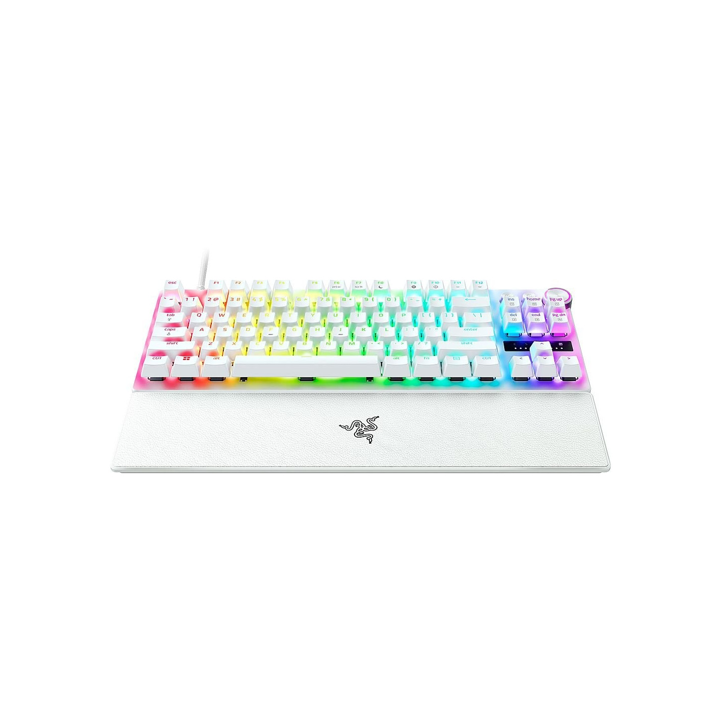 Razer Huntsman V3 Pro White 87% TKL Optical Gen-2 Analog US Layout (Boxed) — Buy in Cyprus with Fast Delivery