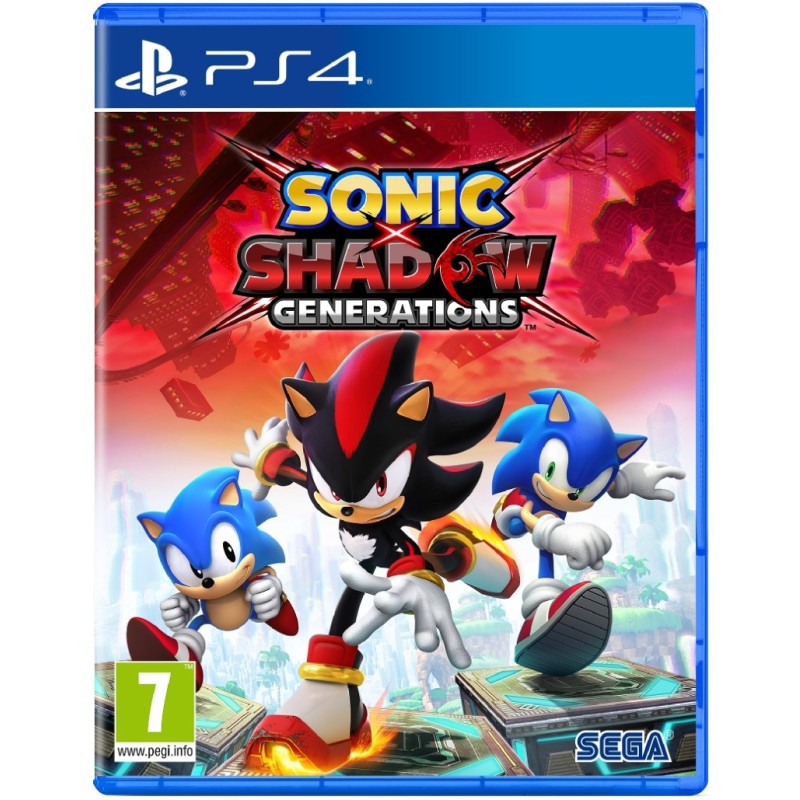 Buy Sonic X Shadow Generations PS4 - Dual Campaigns & Remaster Included in Cyprus, Nicosia, Limassol, Larnaka, Pafos