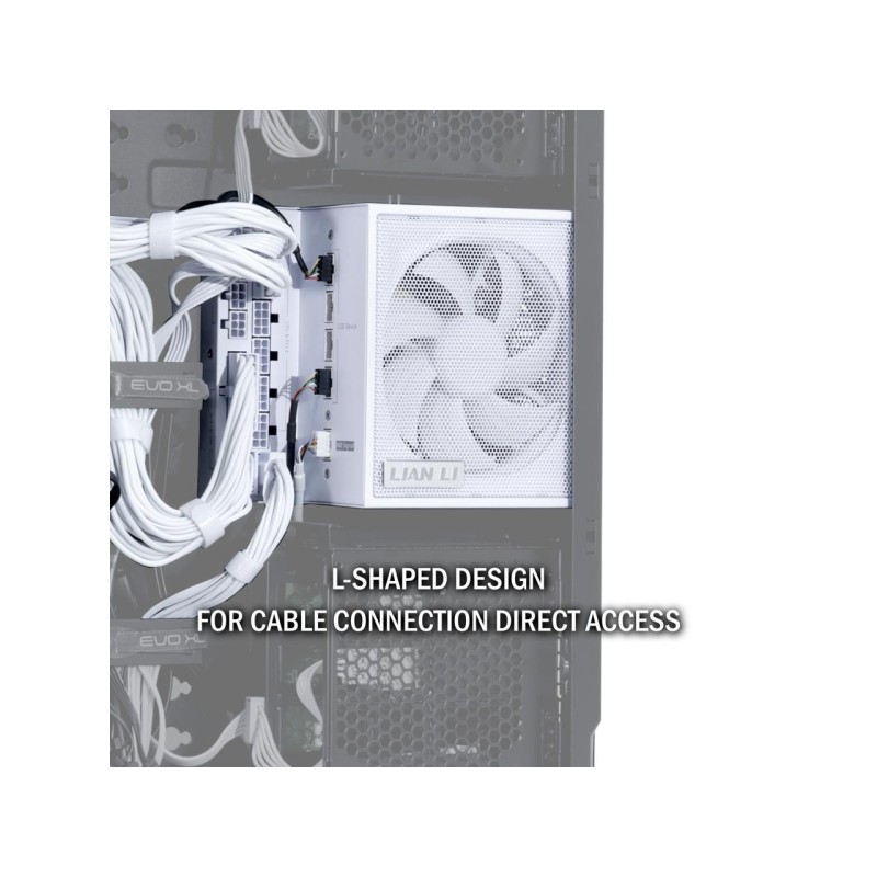 Buy Lian Li Edge 1000W White 80+ Platinum, Fully Modular ATX PSU - EDGE 1000W - ... in Cyprus, Nicosia, Limassol, Larnaka, Pafos