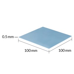 ARCTIC TP-3 100x100mm 0.5mm Premium Thermal Pad - Ultra Soft (Boxed) — Buy in Cyprus with Fast Delivery