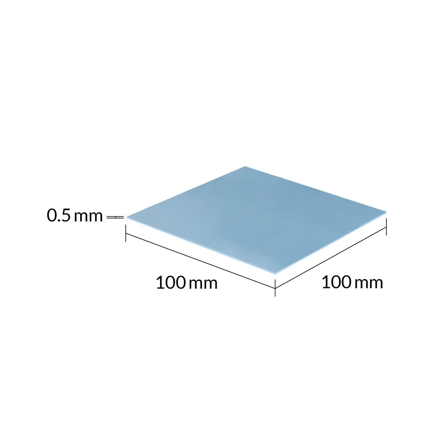 ARCTIC TP-3 100x100mm 0.5mm Premium Thermal Pad - Ultra Soft (Boxed) — Buy in Cyprus with Fast Delivery