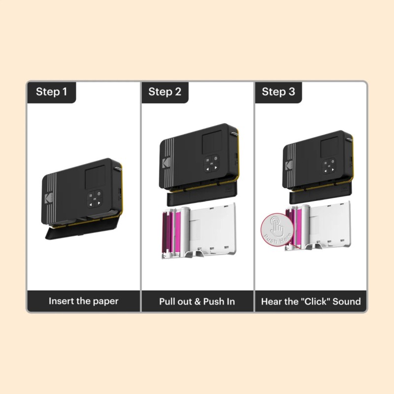 Buy Kodak 30-Sheet Photo Paper Cartridge for Mini Shot Combo Printers and Camera... in Cyprus, Nicosia, Limassol, Larnaka, Pafos