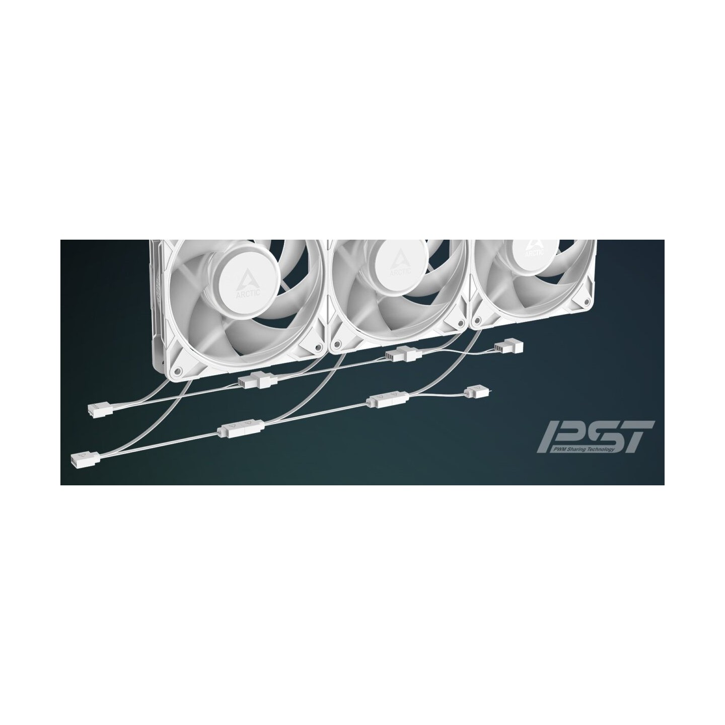Arctic P12 Pro A-RGB (White) - 3x120mm PWM Fans, ARGB, 3000 RPM (Boxed) — Buy in Cyprus with Fast Delivery