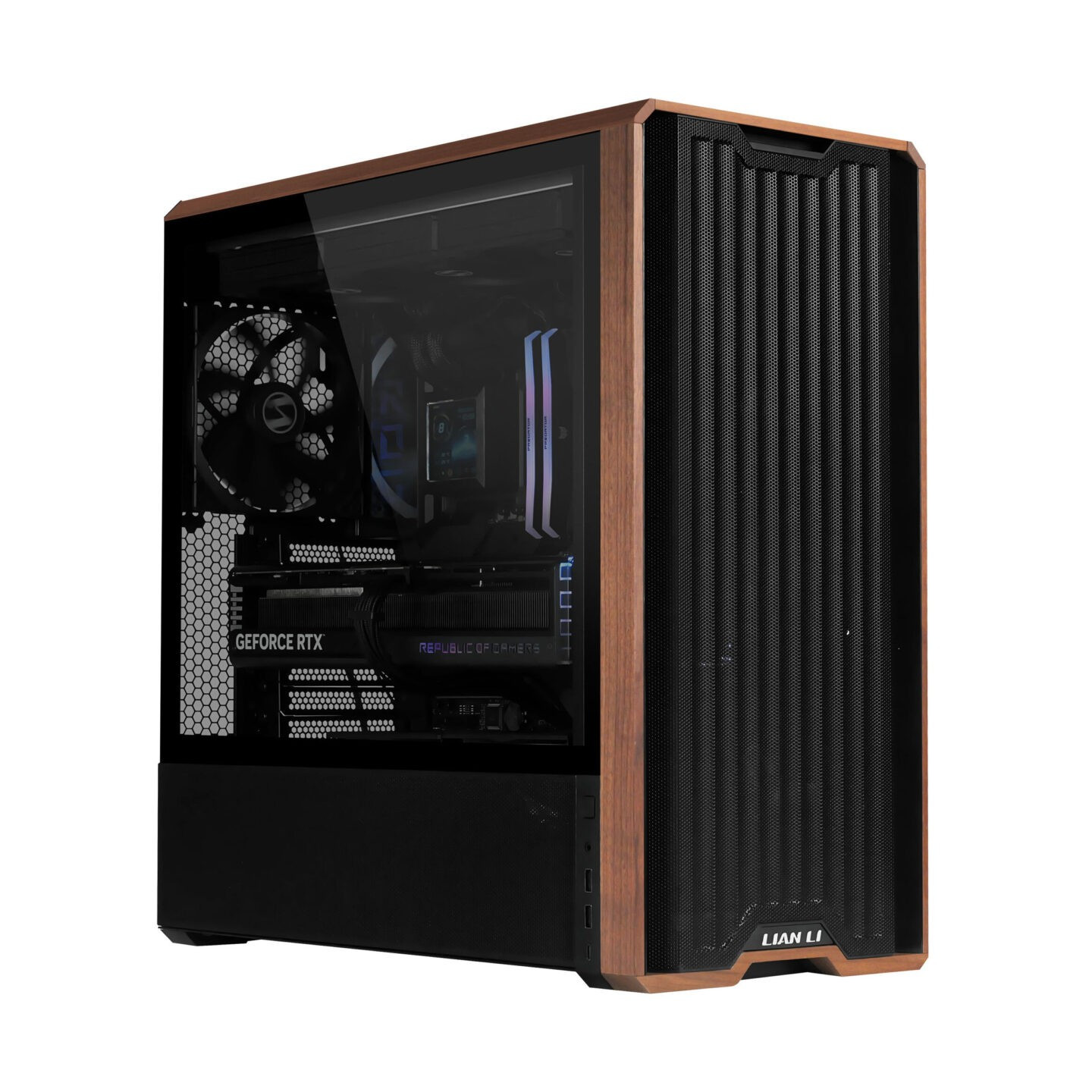 Lian Li LANCOOL 217 Black - ATX PC Case with 5 Fans (2x170mm,1x140mm,2x120mm PWM) (Boxed) — Buy in Cyprus with Fast Delivery