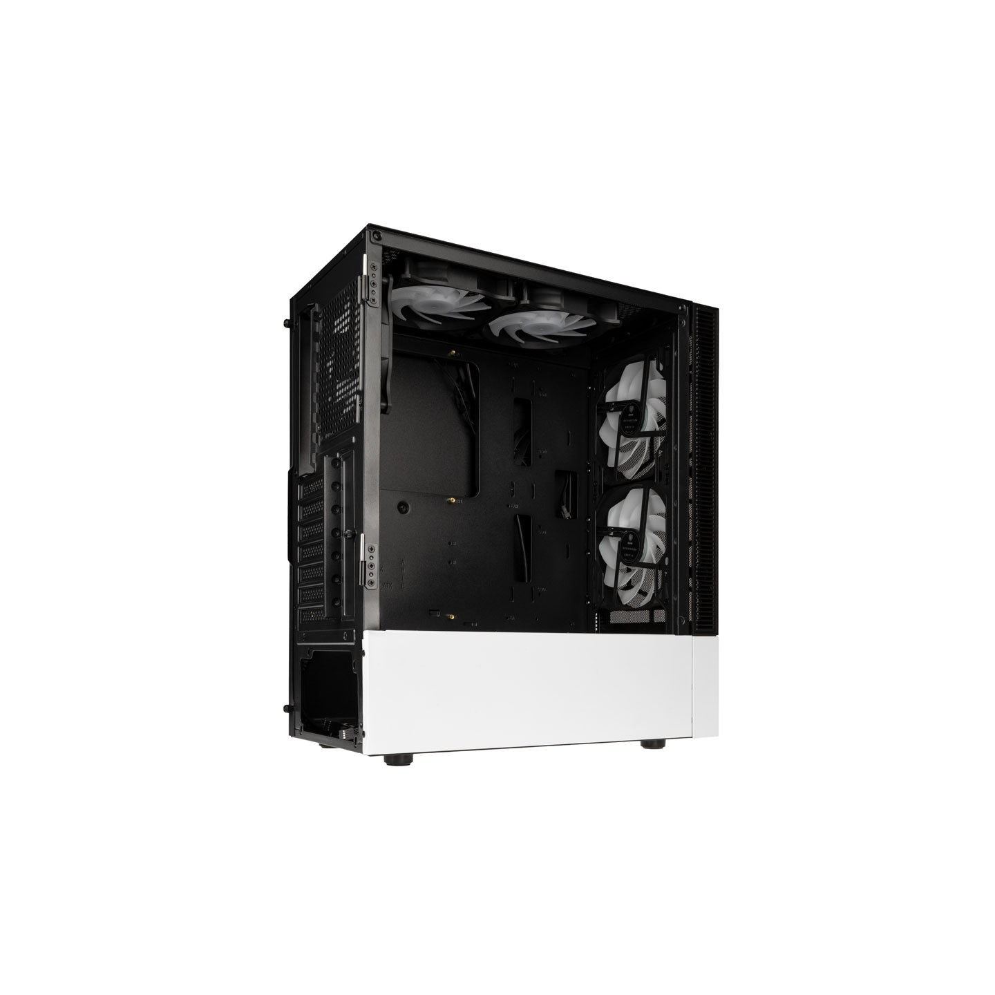 Kolink Observatory MX Mesh ARGB Midi Tower Case - Black/White (Boxed) — Buy in Cyprus with Fast Delivery
