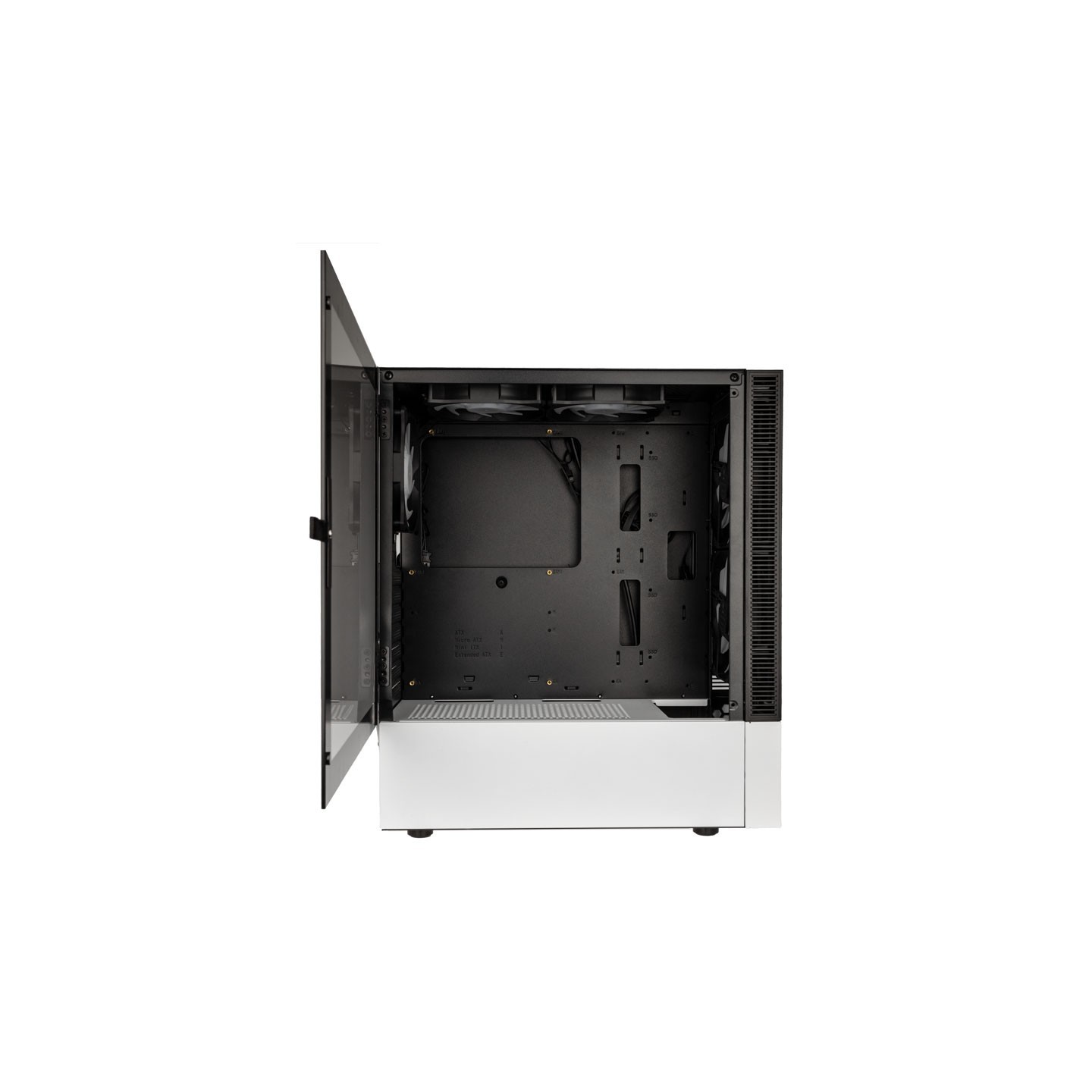 Kolink Observatory MX Mesh ARGB Midi Tower Case - Black/White (Boxed) — Buy in Cyprus with Fast Delivery