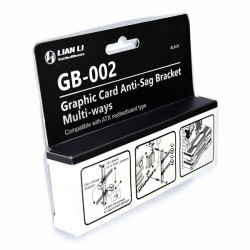 Buy Lian Li GB-002 Graphic Card Anti-Sag Bracket GPU Holder - GB-002 - Aluminium in Cyprus, Nicosia, Limassol, Larnaka, Pafos