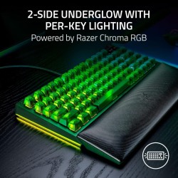 Razer BlackWidow V4 75% Phantom Edition - Hot-Swappable Mechanical RGB Gaming Keyboard (Boxed)