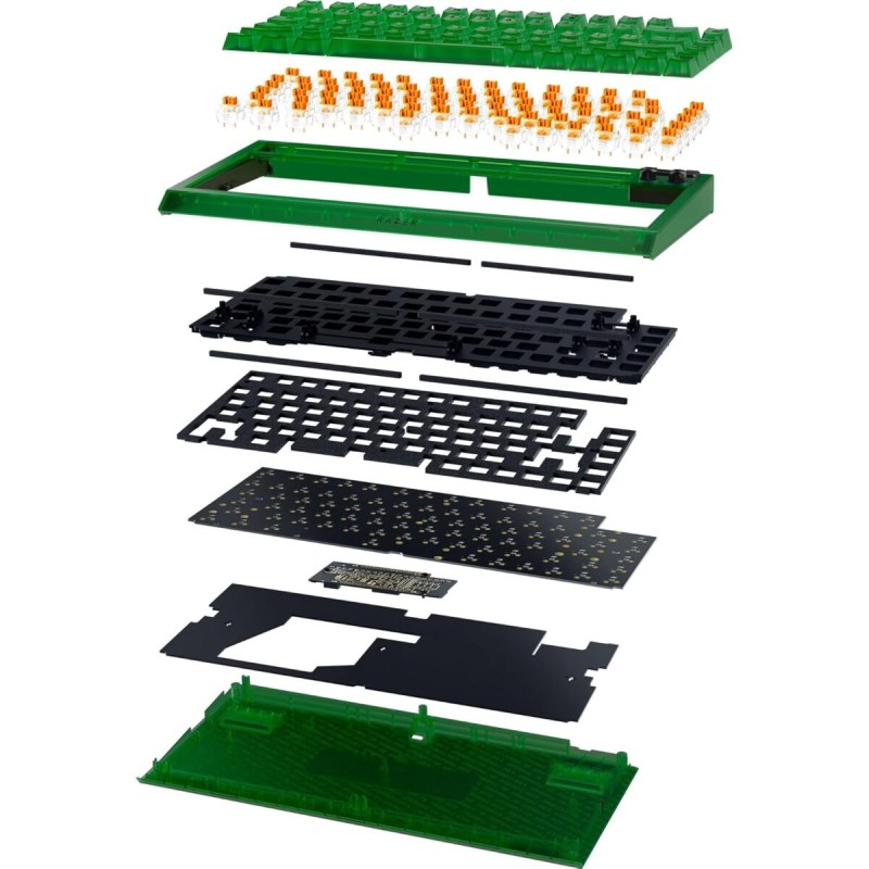 Buy Razer BLACKWIDOW V4 75% Phantom Ed. - V4 - Mechanical, RGB, Bluetooth 5.1, O... in Cyprus, Nicosia, Limassol, Larnaka, Pafos