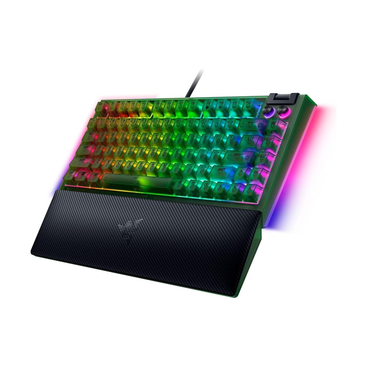 Razer BlackWidow V4 75% Phantom Edition - Hot-Swappable Mechanical RGB Gaming Keyboard (Boxed)
