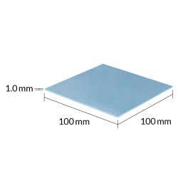 Buy ARCTIC TP-3 100x100mm Thermal Pad - TP-3 - 1.0 mm Premium Performance in Cyprus, Nicosia, Limassol, Larnaka, Pafos