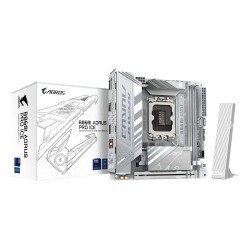 Buy GIGABYTE GA-B860I AORUS PRO ICE - Mini-ITX, LGA1851 (V1), DDR5 up to 128GB, ... in Cyprus, Nicosia, Limassol, Larnaka, Pafos