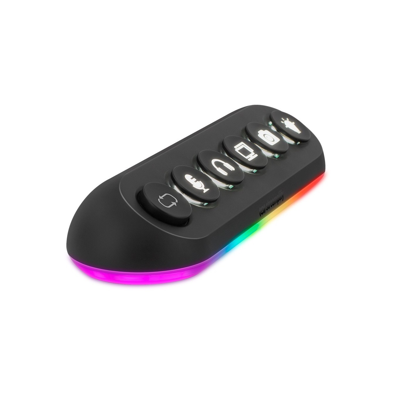 Streamplify HUB DECK 5 RGB 5-Port USB Hub - 12V Powered, Keycaps, Fast Charge — Armenius Store Cyprus
