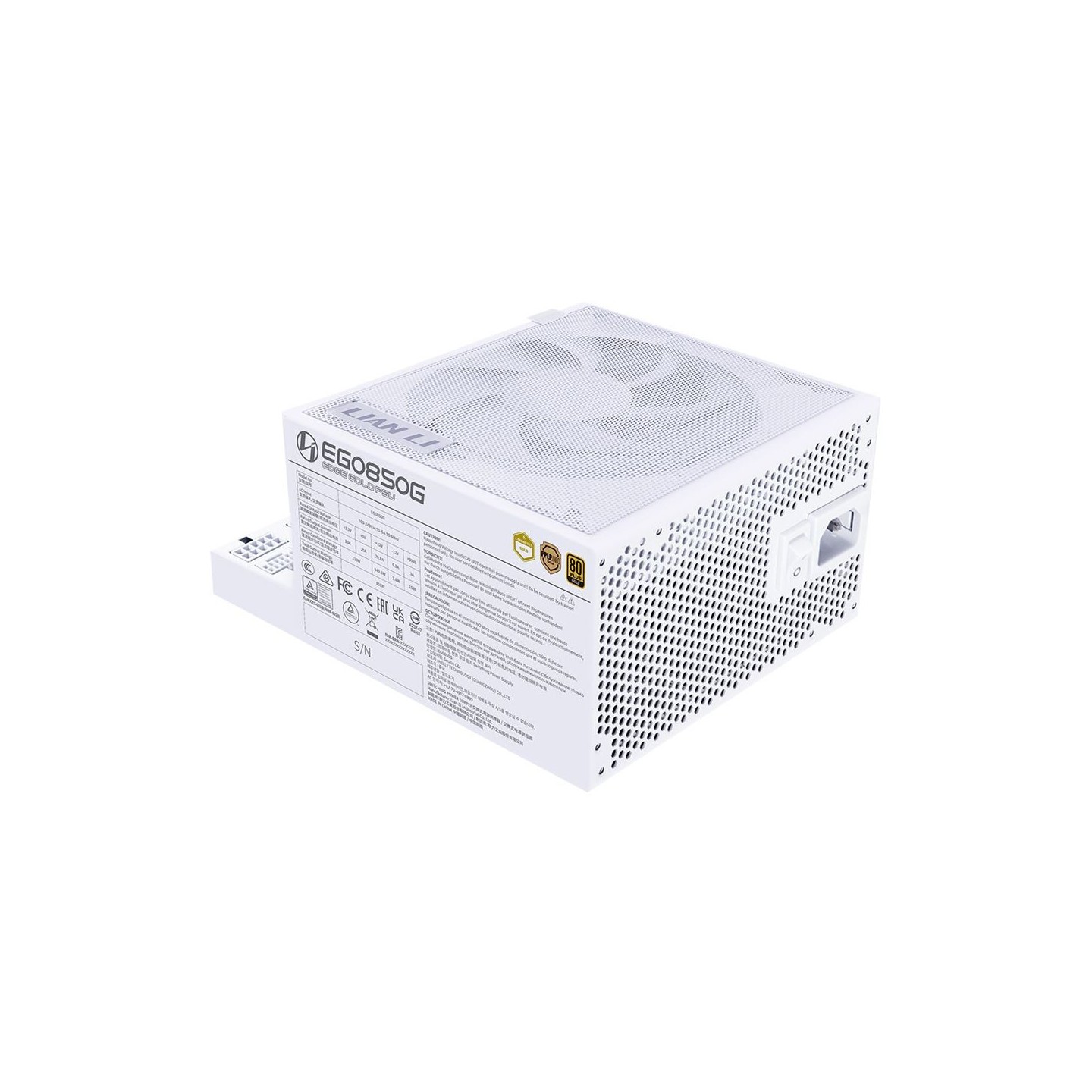 Lian Li Edge Gold 850W White 80+ Gold Fully Modular ATX PSU (Boxed) — Buy in Cyprus with Fast Delivery