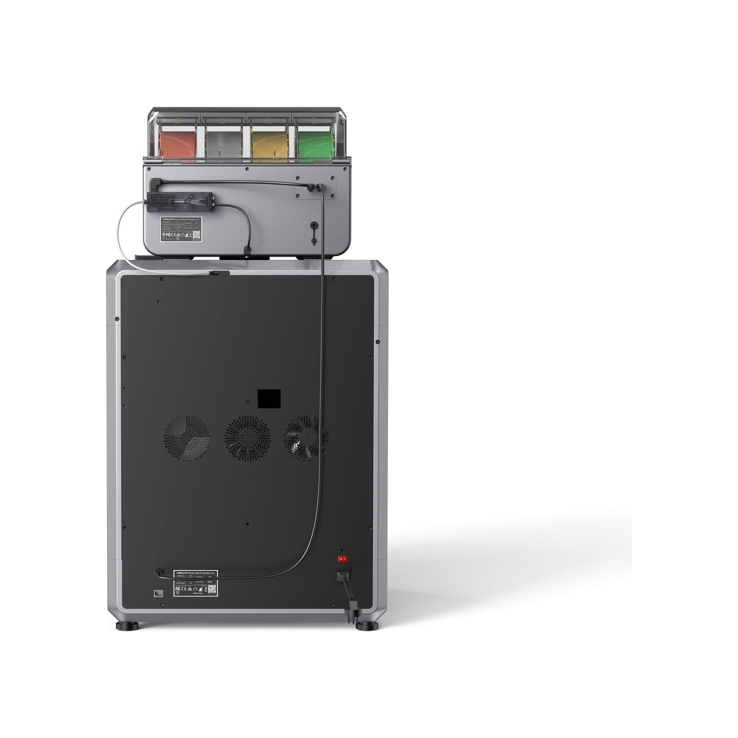 Creality K2 Plus Combo - K2 Plus - Multi-color 16-color FDM 3D Printer, 350x350x350 mm, 600 mm/s, CFS Kit