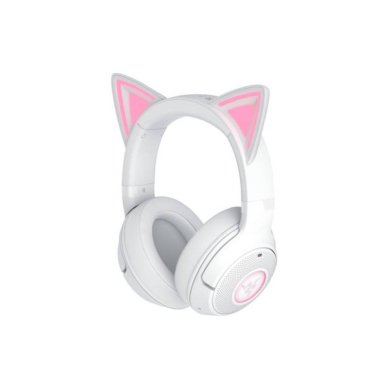 Buy Razer KRAKEN KITTY V2 BT - KRAKEN KITTY V2 BT - White, RGB, 7.1 Gaming Heads... in Cyprus, Nicosia, Limassol, Larnaka, Pafos