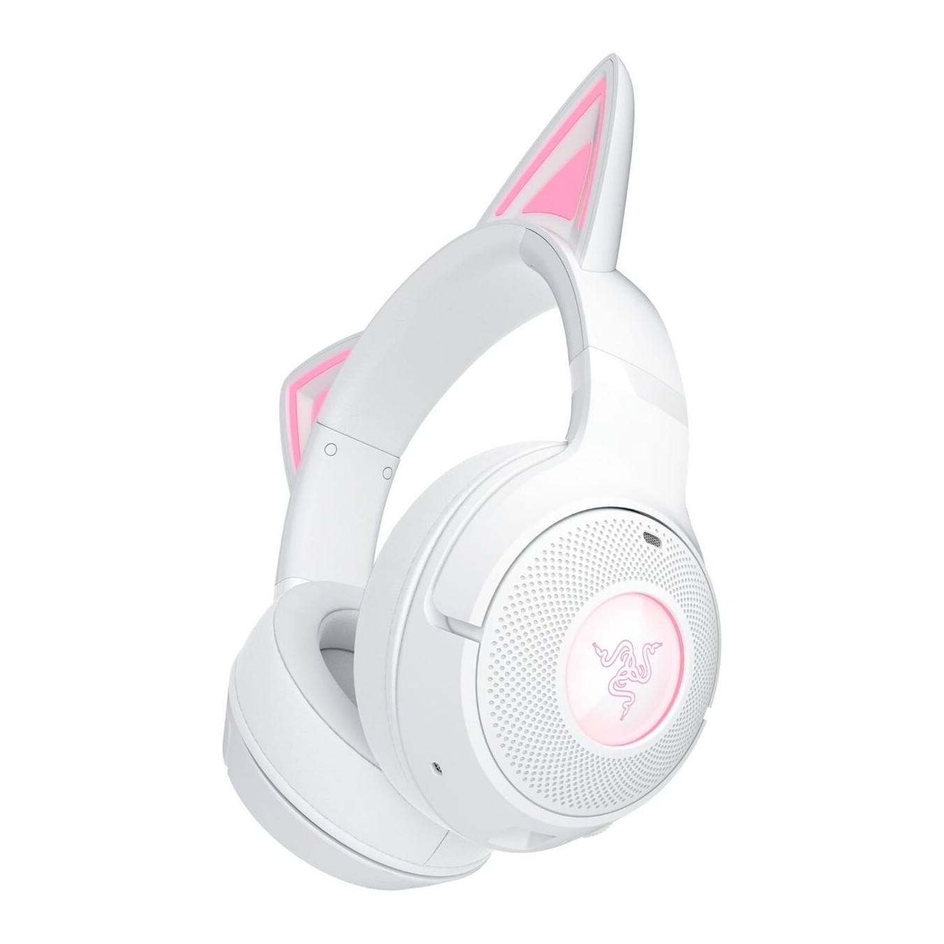 Razer KRAKEN KITTY V2 BT - KRAKEN KITTY V2 BT - White, RGB, 7.1 Gaming Headset with Kitty Ears, BT 5.2