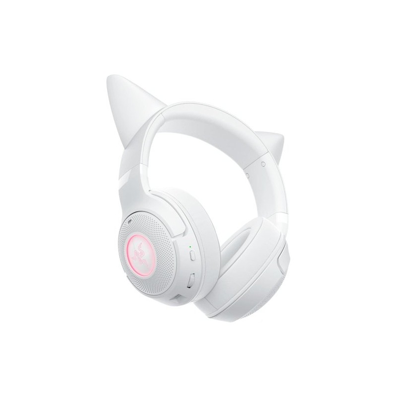 Buy Razer KRAKEN KITTY V2 BT - KRAKEN KITTY V2 BT - White, RGB, 7.1 Gaming Heads... in Cyprus, Nicosia, Limassol, Larnaka, Pafos