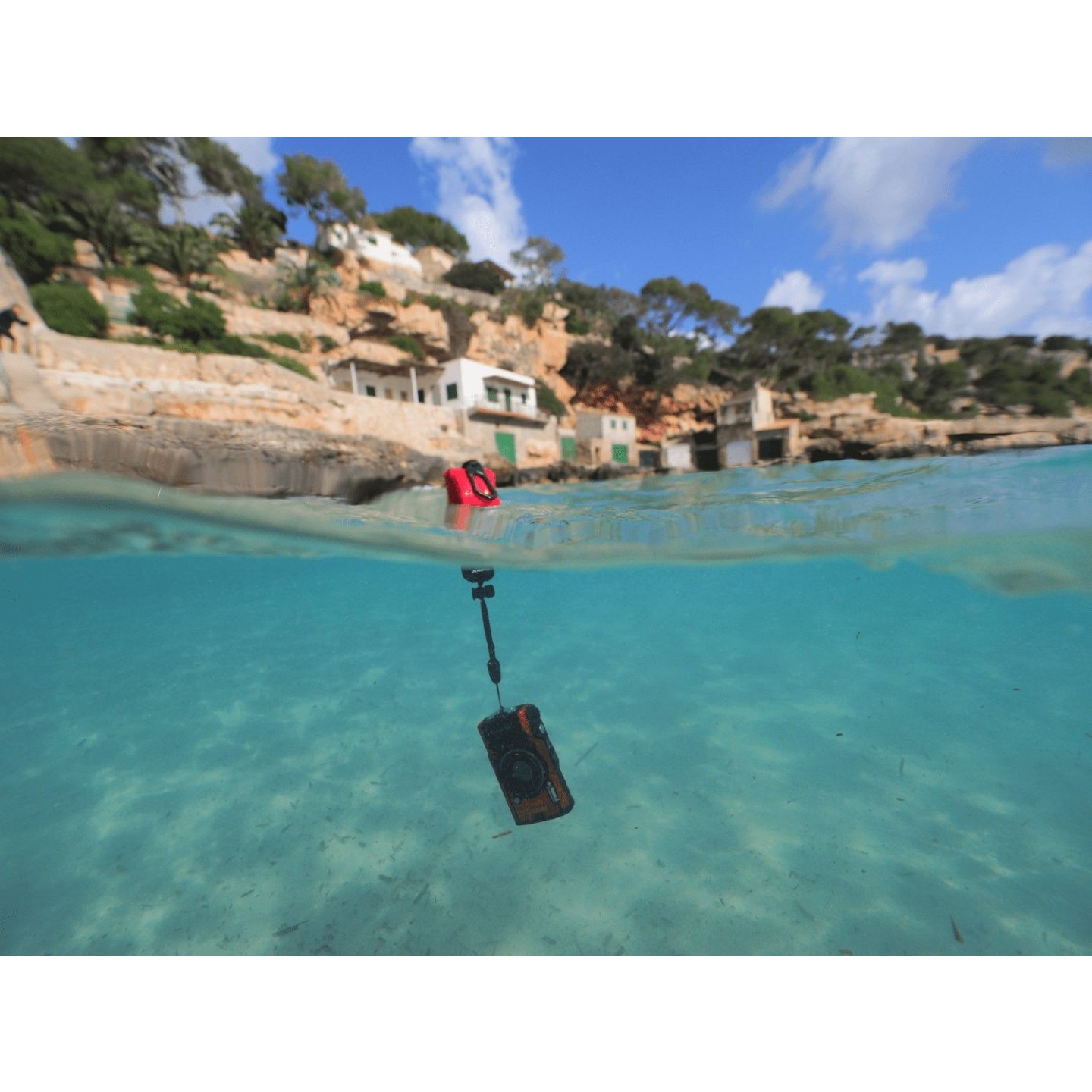 Olympus CHS-09 Floating Handstrap - CHS-09 - Red for TOUGH Series Cameras — Buy in Cyprus with Fast Delivery