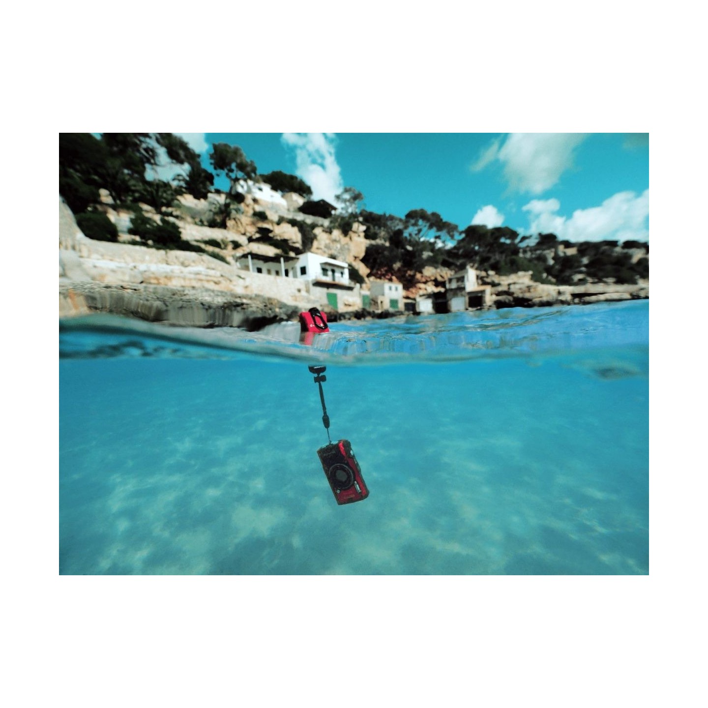 Olympus CHS-09 Floating Handstrap - CHS-09 - Red for TOUGH Series Cameras — Buy in Cyprus with Fast Delivery