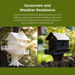 Buy Creality HP-ASA Filament - HP-ASA - (Black, 1.75mm, 1kg, Weather & UV resist... in Cyprus, Nicosia, Limassol, Larnaka, Pafos