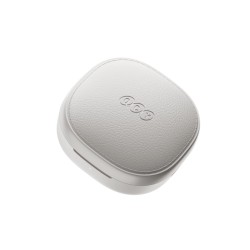 Buy QCY Air White Semi-Ear TWS Earbuds - Quad Mic ENC, Multi-Point, Leather Case in Cyprus, Nicosia, Limassol, Larnaka, Pafos