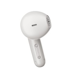 Buy QCY Air White Semi-Ear TWS Earbuds - Quad Mic ENC, Multi-Point, Leather Case in Cyprus, Nicosia, Limassol, Larnaka, Pafos