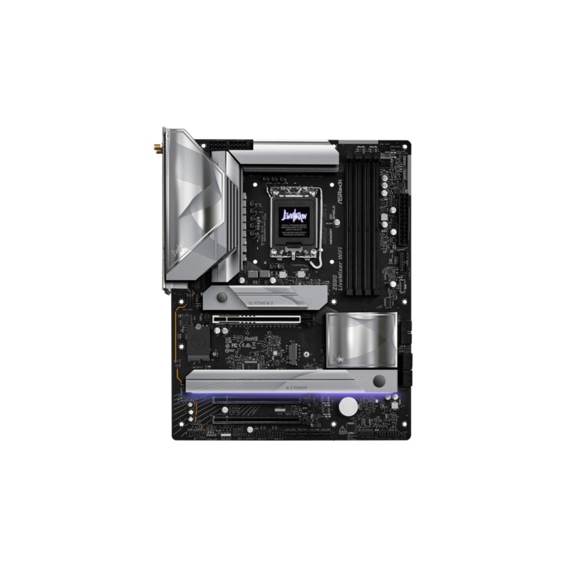 Buy ASRock Z890 LiveMixer WiFi - LGA1851 Socket - ATX Motherboard, Up to 256GB R... in Cyprus, Nicosia, Limassol, Larnaka, Pafos