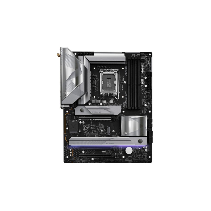 Buy ASRock Z890 LiveMixer WiFi - LGA1851 Socket - ATX Motherboard, Up to 256GB R... in Cyprus, Nicosia, Limassol, Larnaka, Pafos