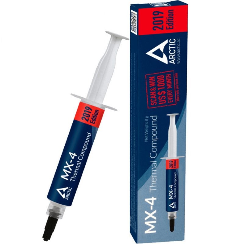 Buy Arctic MX-4 8g - MX-4 - Gray, 8g, Non-conductive Ceramic Thermal Paste in Cyprus, Nicosia, Limassol, Larnaka, Pafos