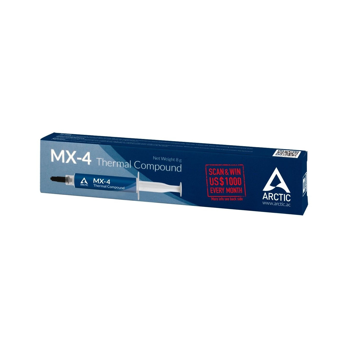 Arctic MX-4 8g - Gray Non-conductive Thermal Paste (Boxed) — Buy in Cyprus with Fast Delivery