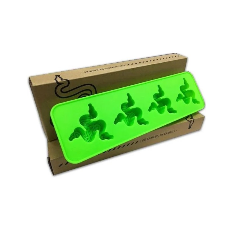 Buy Razer Ice Tray - Green silicone ice tray with Razer logo (Color: Green) in Cyprus, Nicosia, Limassol, Larnaka, Pafos