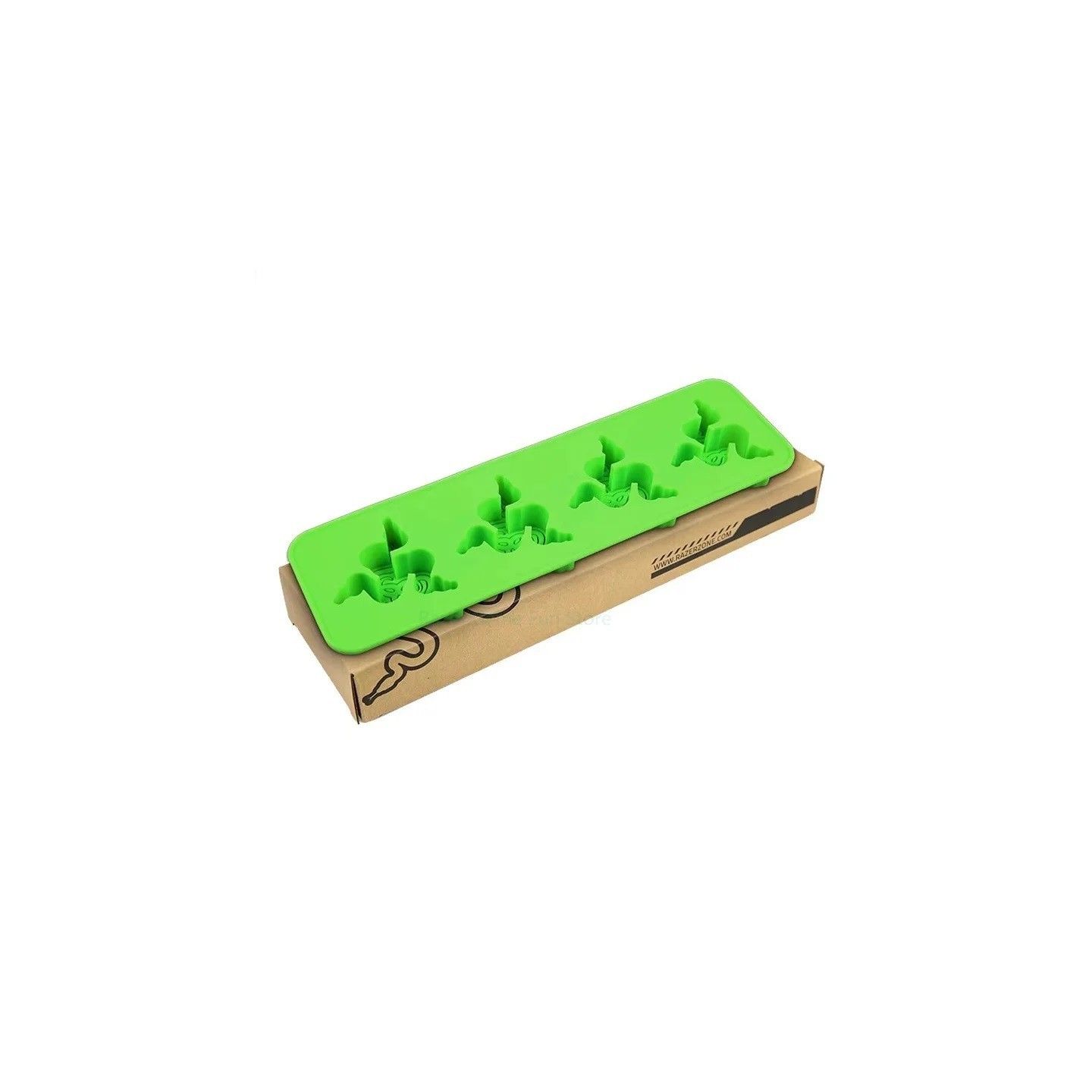 Razer Ice Tray - Green silicone ice tray with Razer logo (Color: Green) — Buy in Cyprus with Fast Delivery