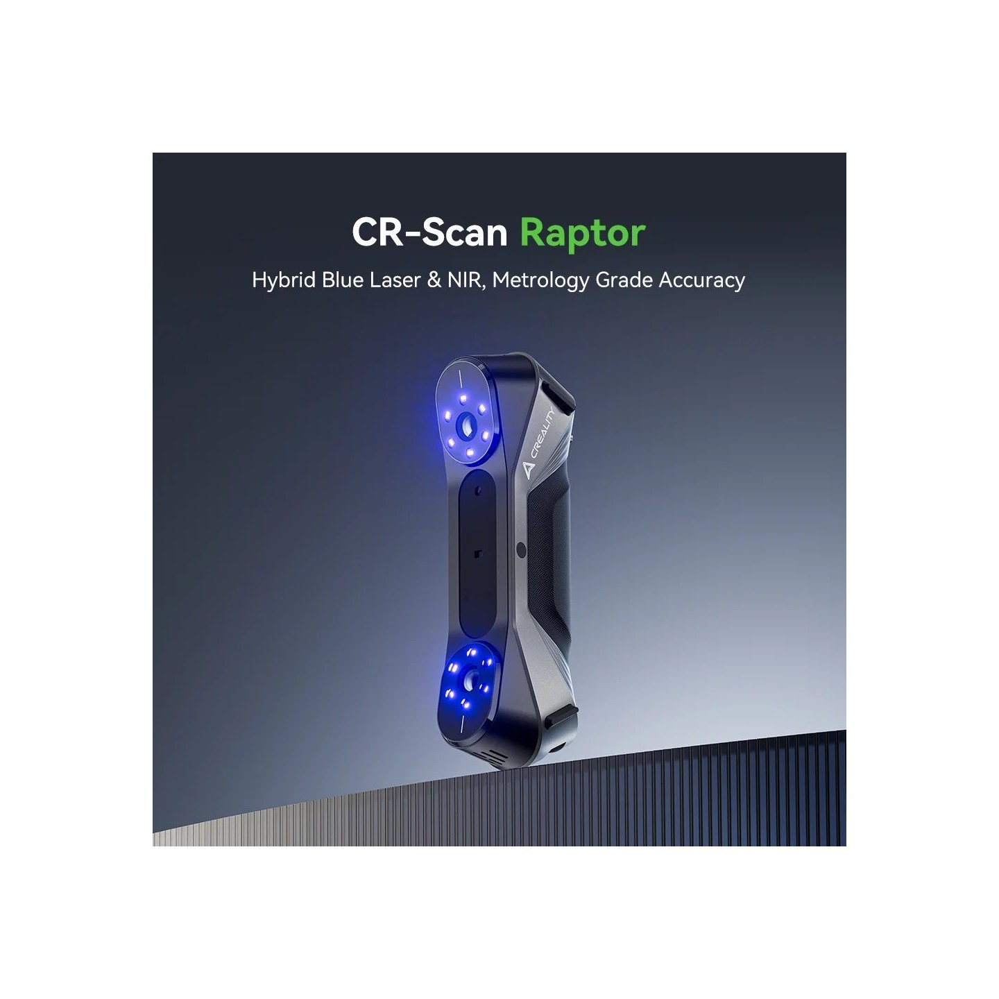 Creality CR-Scan Raptor 3D Scanner - CR-Scan Raptor - 5-2000mm range, 0.02 mm accuracy, 60fps