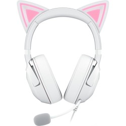 Buy Razer KRAKEN KITTY V2 - KRAKEN KITTY V2 - White RGB USB 7.1 Kitty Ears Gamin... in Cyprus, Nicosia, Limassol, Larnaka, Pafos