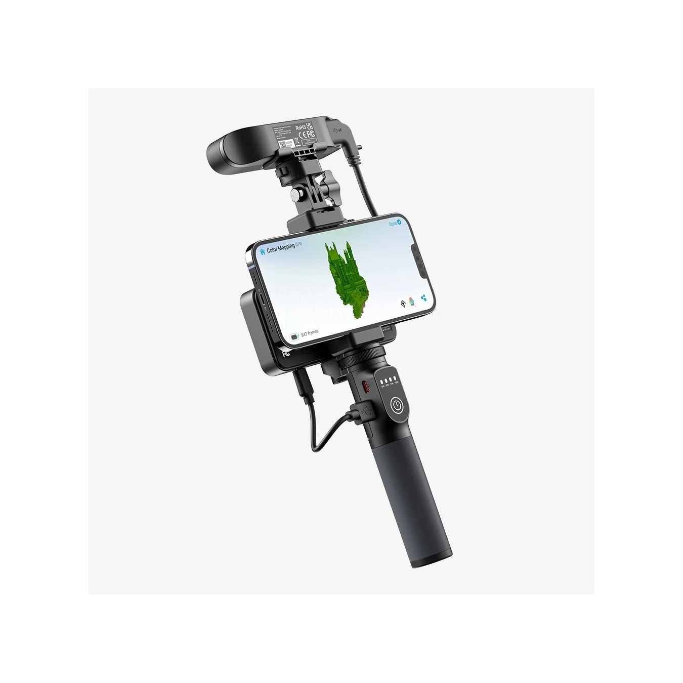 Creality CR-Scan Ferret Pro - Wireless 3D Scanner anti-shake fast 24bit color (android, iphone, PC)