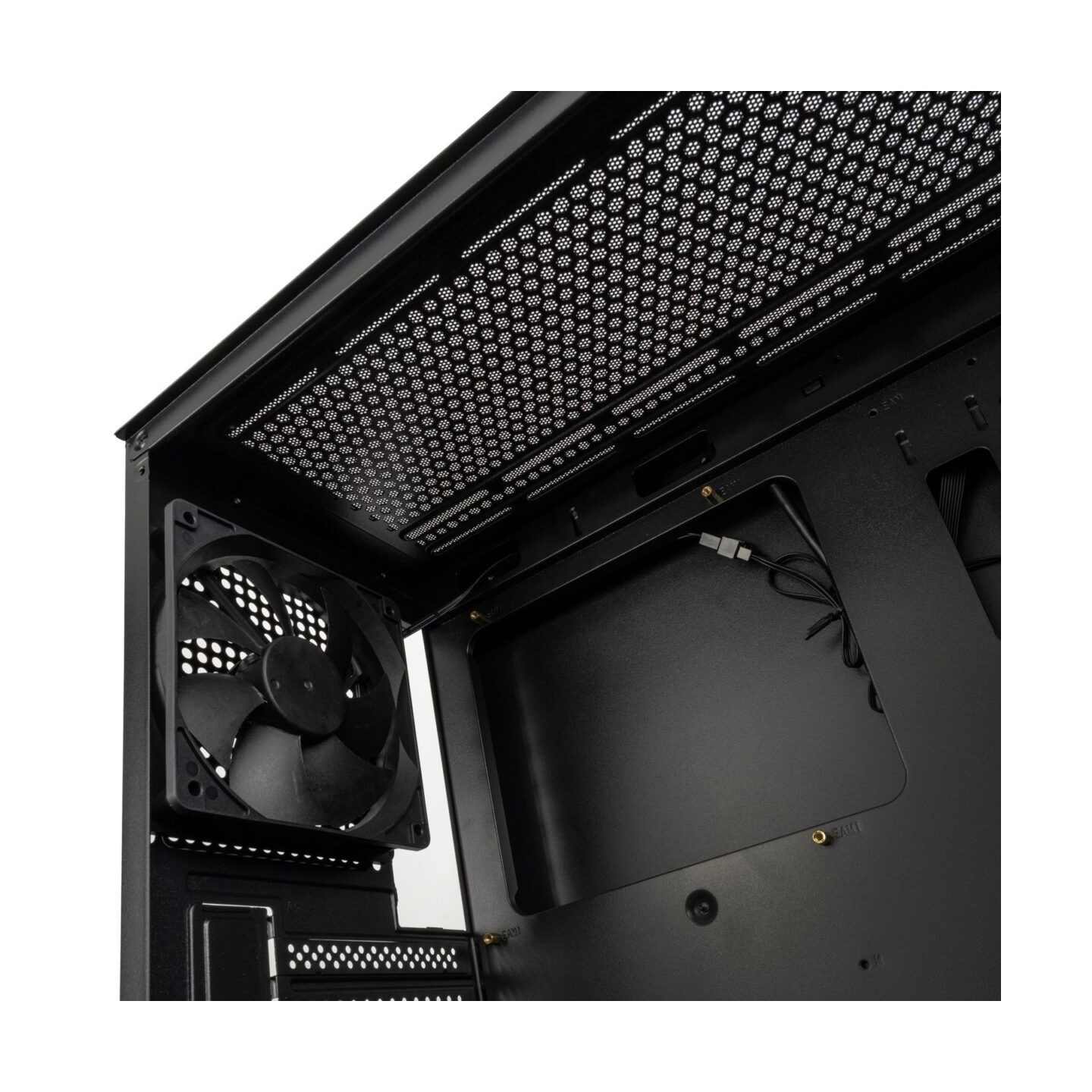 Kolink Observatory HF Mesh PWM Midi Tower Case - Black with 3x120mm PWM Fans — Buy in Cyprus with Fast Delivery