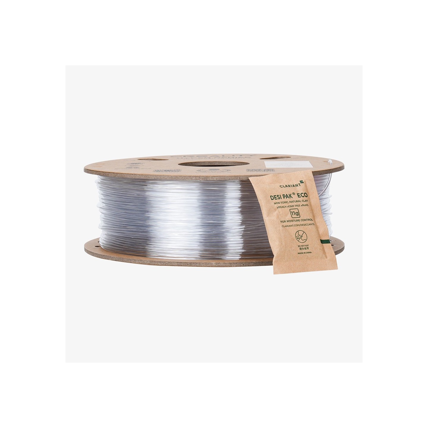 Creality Hyper PC Filament - Crystal Clear - 1.75mm, 1kg — Buy in Cyprus with Fast Delivery