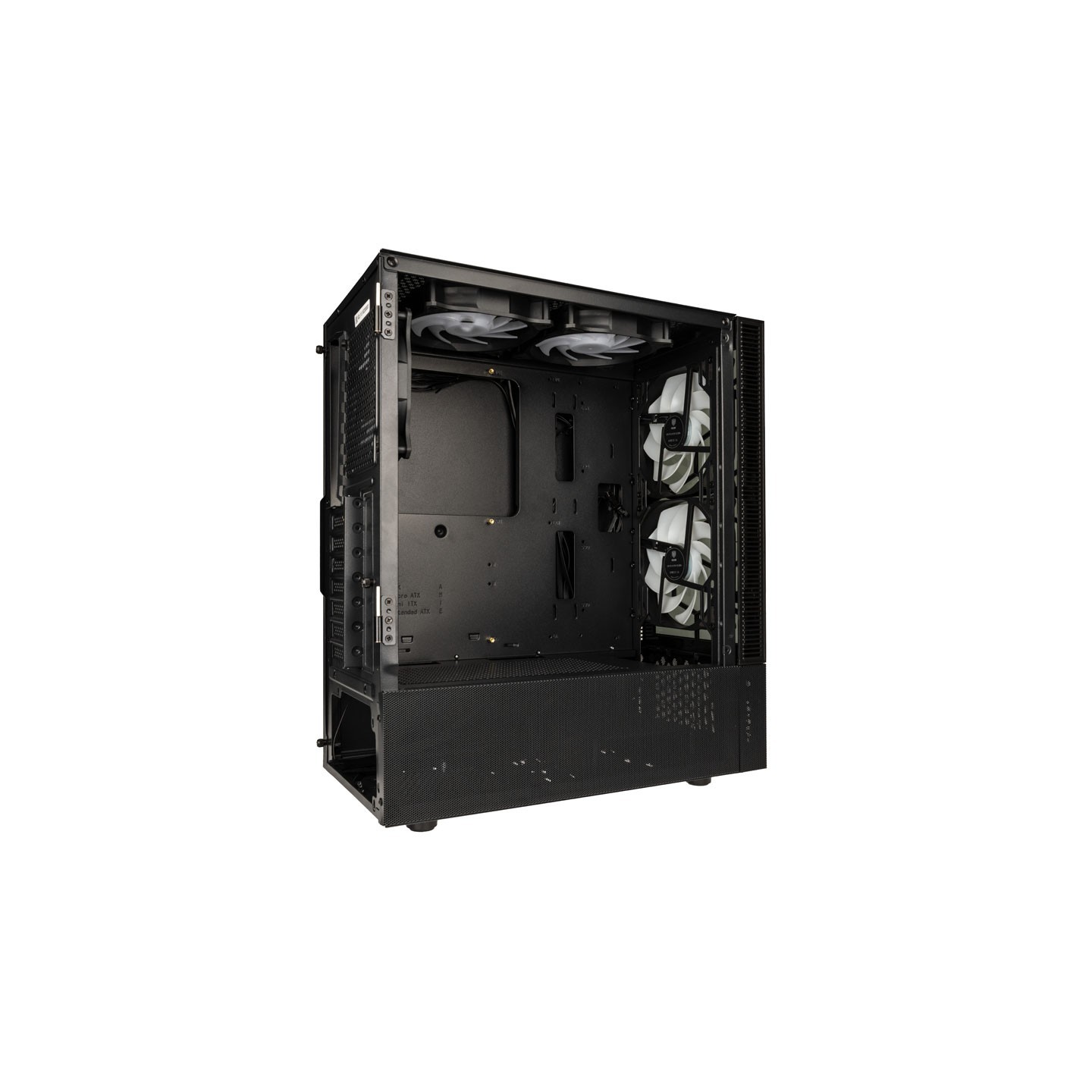 Kolink Observatory MX Glass ARGB Mid-Tower Case - Black - 5 ARGB Fans Included (Boxed) — Buy in Cyprus with Fast Delivery