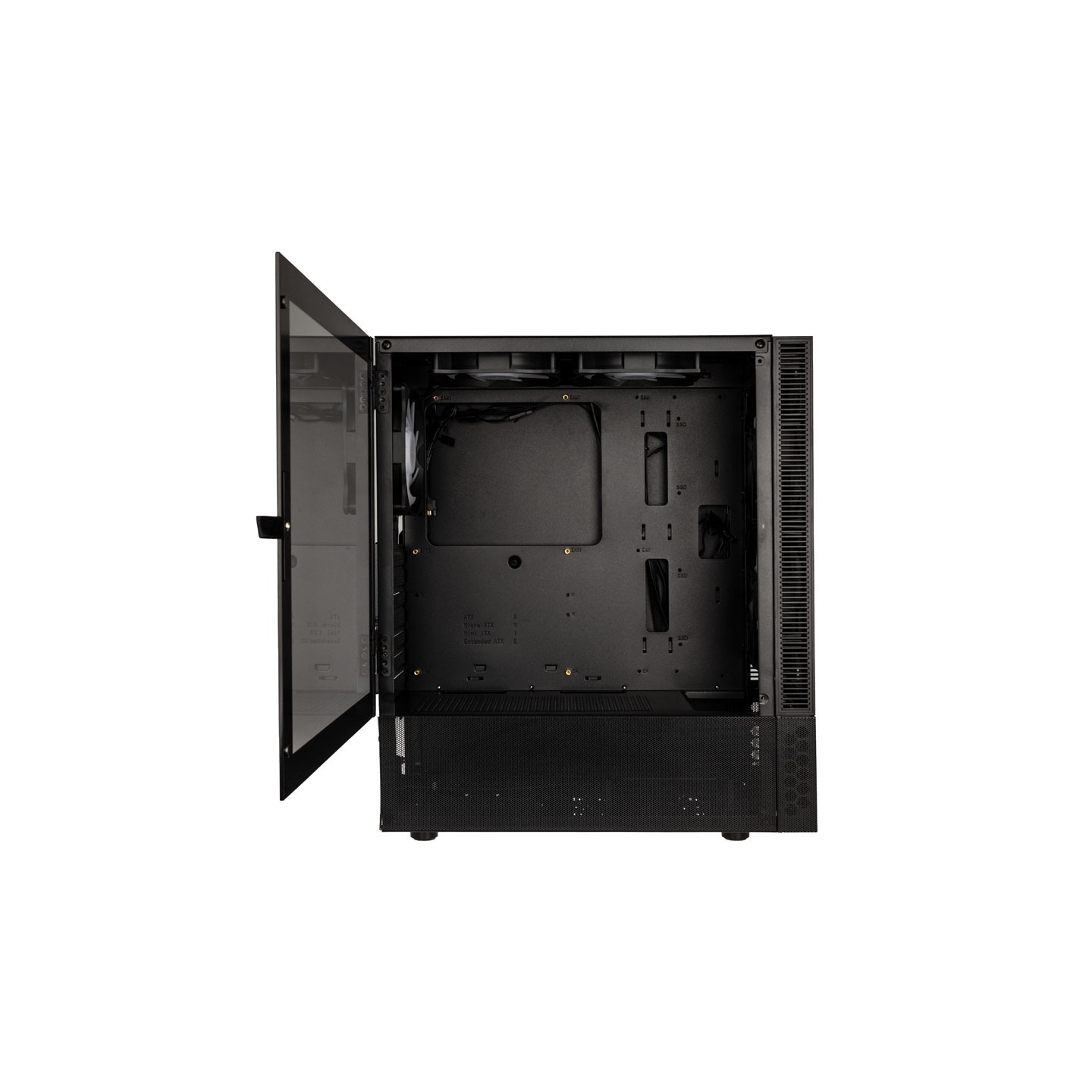 Kolink Observatory MX Glass ARGB Mid-Tower Case - Black - 5 ARGB Fans Included (Boxed) — Buy in Cyprus with Fast Delivery