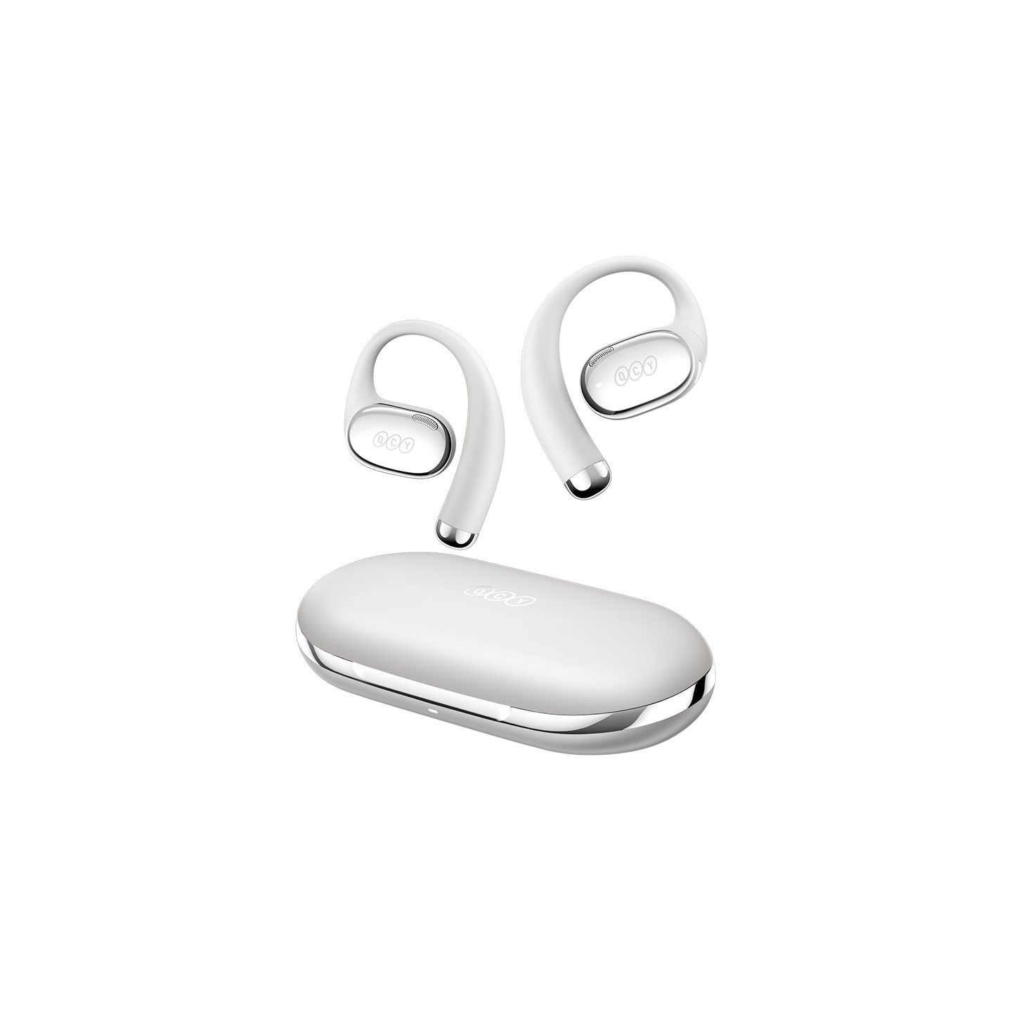 QCY Crossky R70 Gray - CT-02 - Open-Ear Wireless BT 6.0, LDAC, 52h Hi-Res Audio — Buy in Cyprus with Fast Delivery