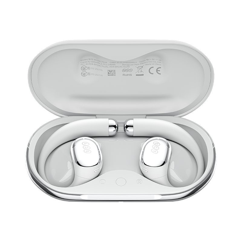 Buy QCY Crossky R70 Gray - CT-02 - Open-Ear Wireless BT 6.0, LDAC, 52h Hi-Res Audio in Cyprus, Nicosia, Limassol, Larnaka, Pafos