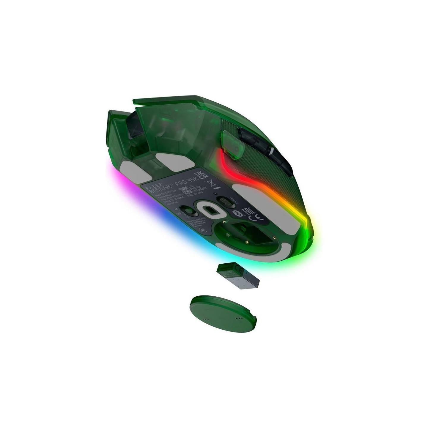 Razer Basilisk V3 Pro 35K Wireless Gaming Mouse Phantom Green (Retail) — Buy in Cyprus with Fast Delivery