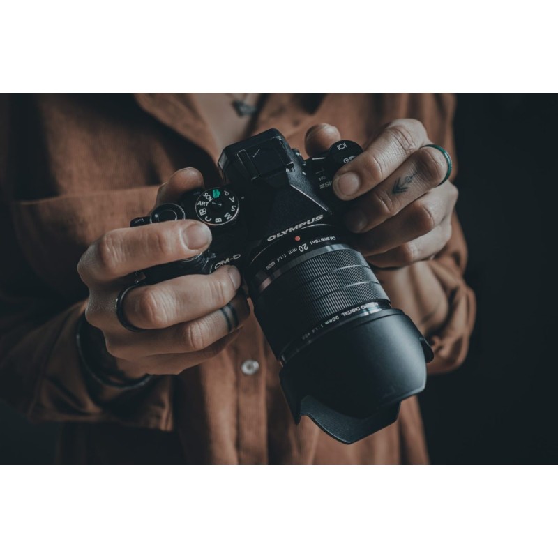 Buy Olympus OM SYSTEM M.Zuiko PRO Digital ED 20mm 1:1.4 incl. Lens hood & Wrappi... in Cyprus, Nicosia, Limassol, Larnaka, Pafos