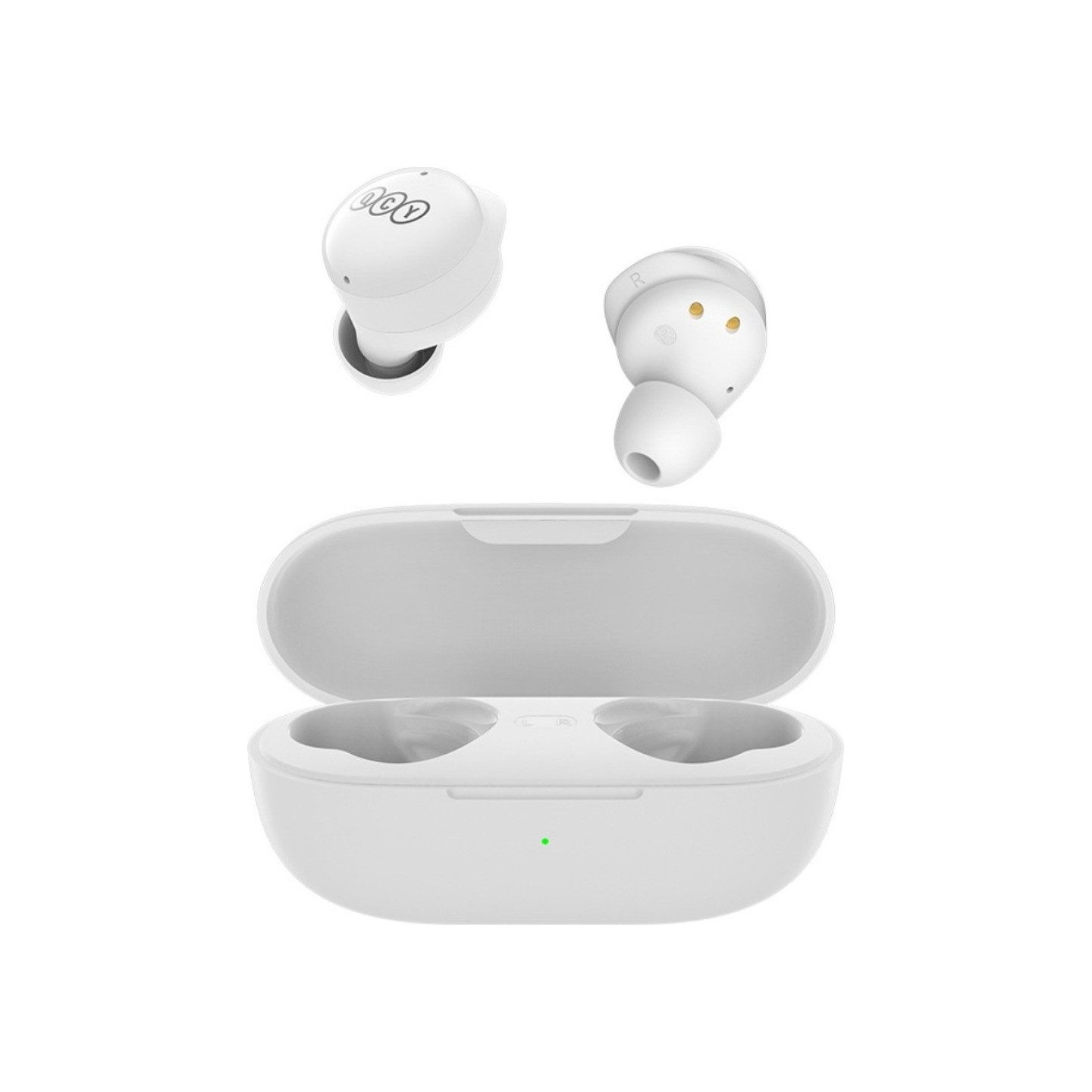 QCY HT07 ArcBuds TWS White - HT07 - ANC 40dB, 6 mics, 32h battery — Buy in Cyprus with Fast Delivery