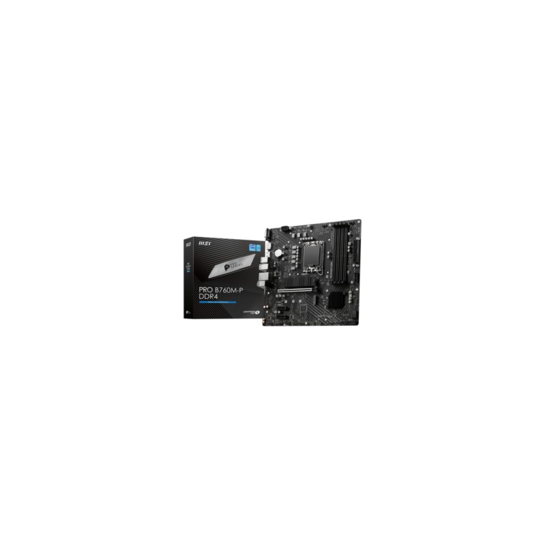 Buy MSI PRO B760M-P - LGA1700 Micro-ATX Motherboard - Intel B760, DDR5, 192GB Ma... in Cyprus, Nicosia, Limassol, Larnaka, Pafos