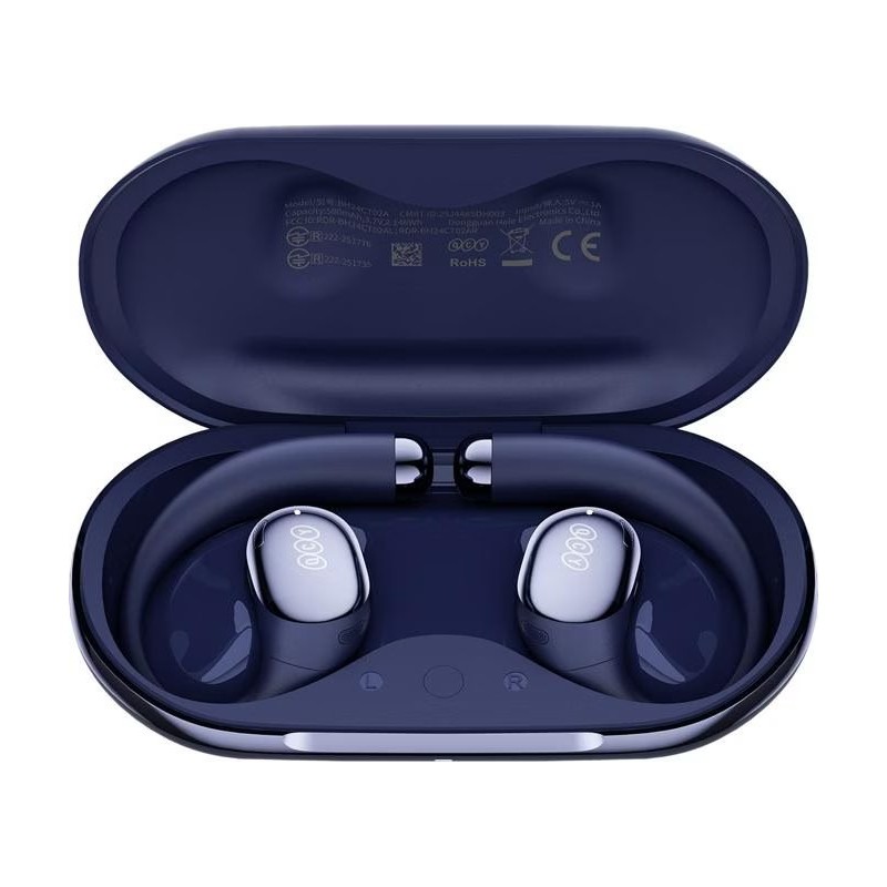 Buy QCY Crossky R70 Blue - CT-02 - Open-Ear Wireless Headphones, BT 6.0, LDAC, H... in Cyprus, Nicosia, Limassol, Larnaka, Pafos