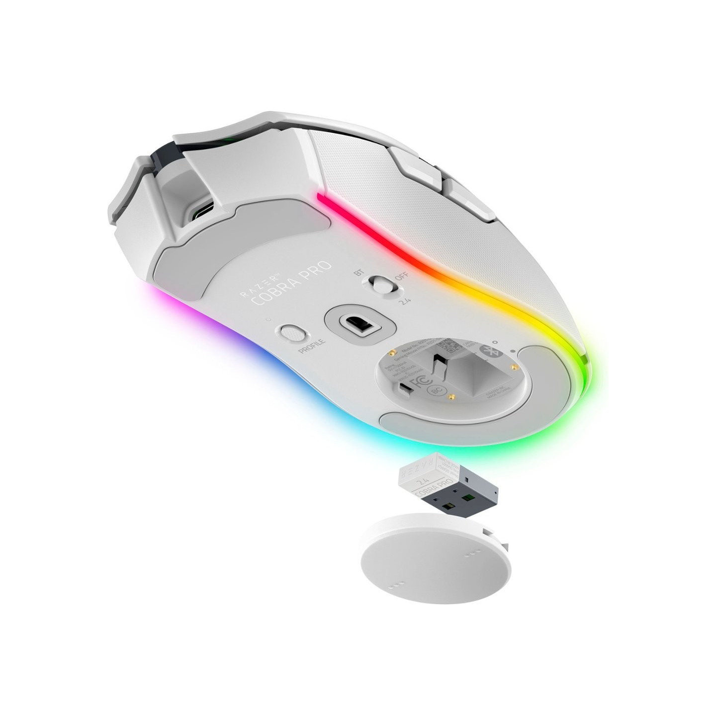 Razer Cobra Pro White Wireless Gaming Mouse 30000 DPI RGB (Boxed) — Buy in Cyprus with Fast Delivery