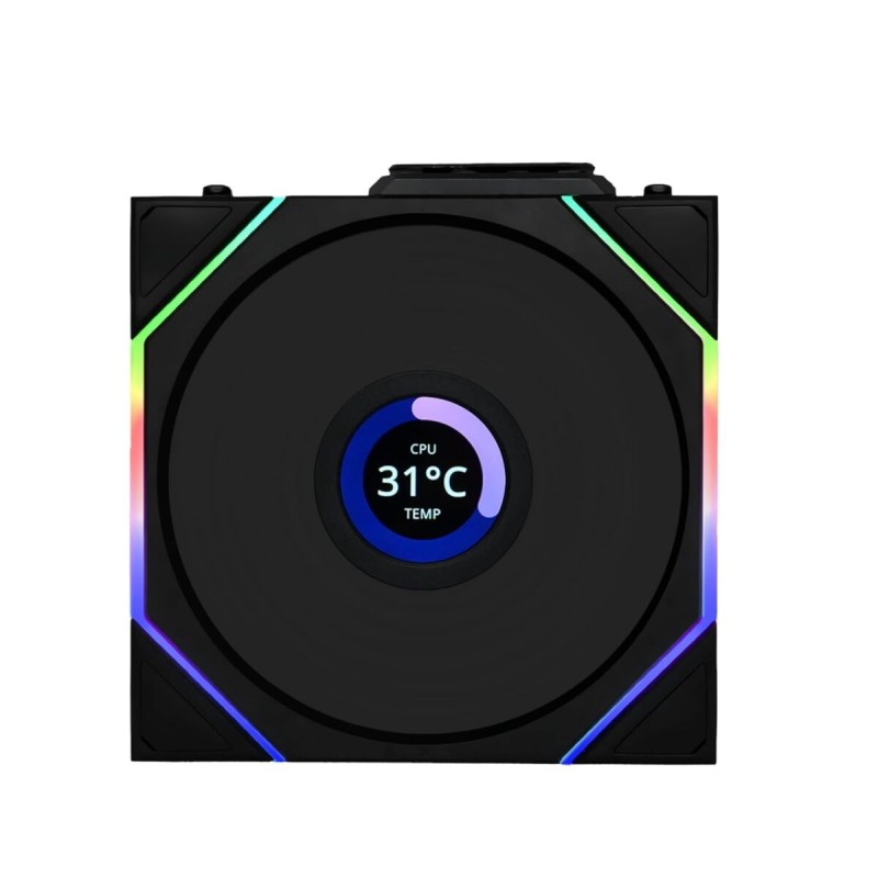 Lian Li UNI FAN TL-LCD Wireless 120mm Reverse Blade Case Fan (Boxed) — Buy in Cyprus with Fast Delivery